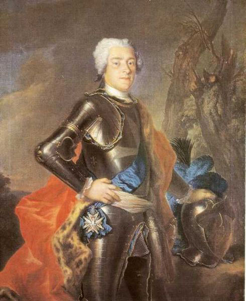 Portrait of Johann Georg, Chevalier de Saxe